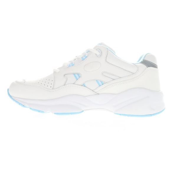 Propet-Women's Stability Walker-White/Lt Blue