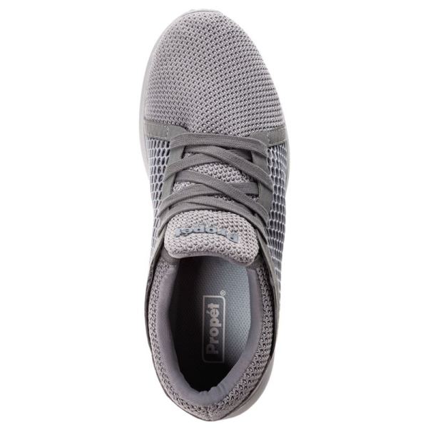 Propet-Men's Viator Dual Knit-Grey