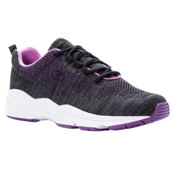 Propet-Women's Stability Fly-Black/Berry