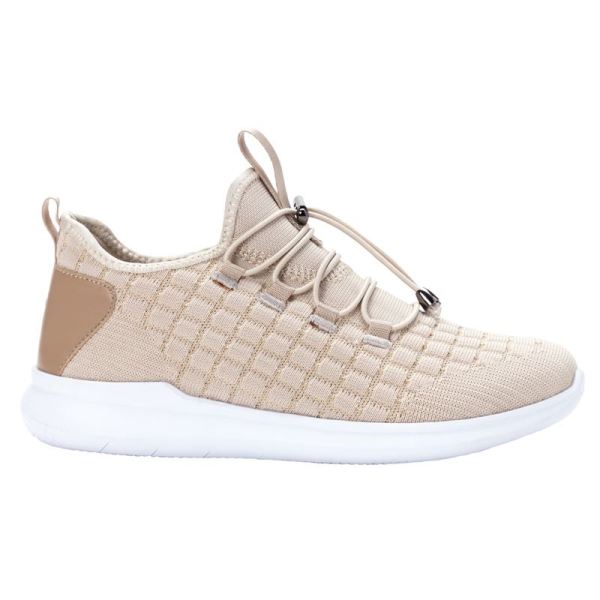 Propet-Women's TravelBound-Cream Metallic