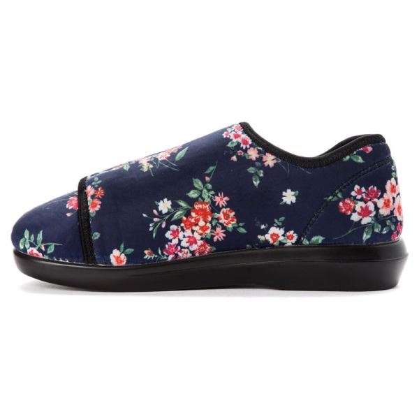 Propet-Women's Cush'n Foot-Navy Blossom