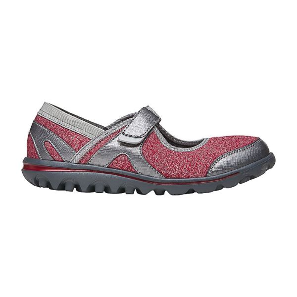 Propet-Women's Onalee-Red/Silver