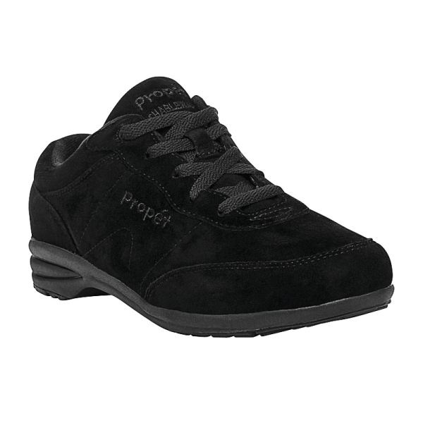 Propet-Women's Washable Walker-SR Black Suede