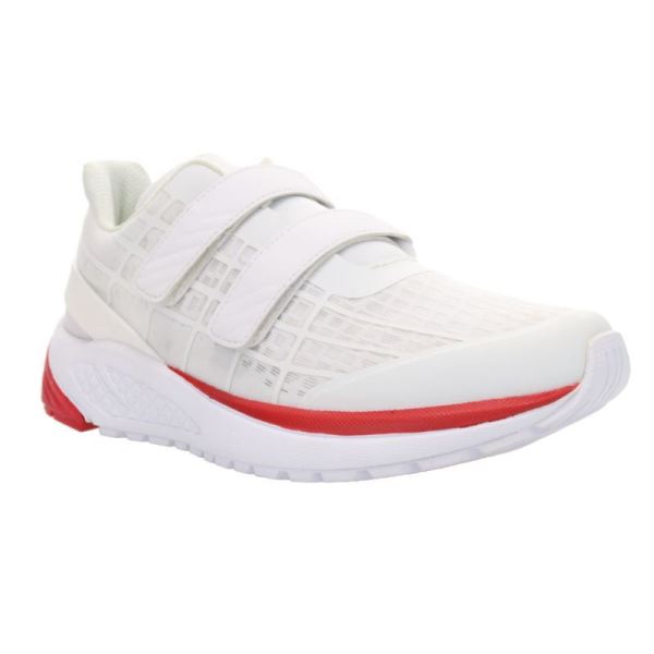 Propet-Women's Propet One Twin Strap-White/Red