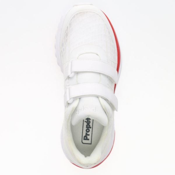 Propet-Women's Propet One Twin Strap-White/Red