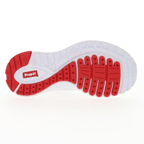 Propet-Women's Propet One Twin Strap-White/Red