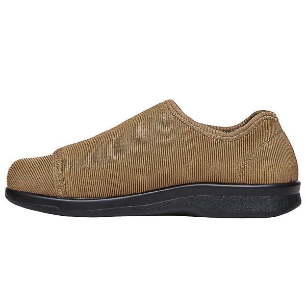 Propet-Men's Cush'N Foot-Sand Corduroy