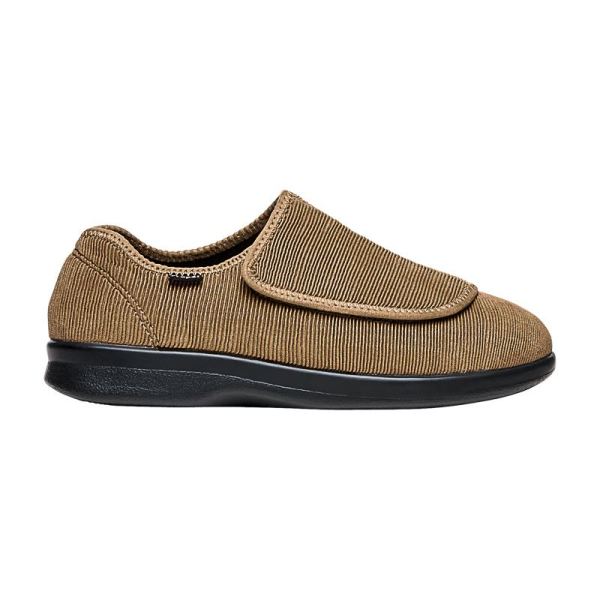 Propet-Men's Cush'N Foot-Sand Corduroy