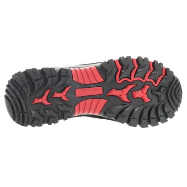 Propet-Men's Ridge Walker Low-Black/Red