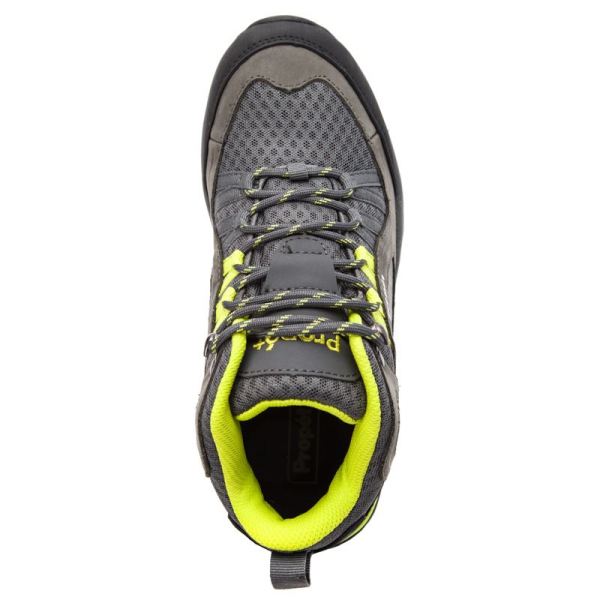 Propet-Women's Propet Peak-Dk Grey/Lime