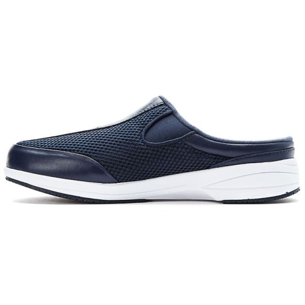 Propet-Women's Washable Walker Slide-Navy Mesh