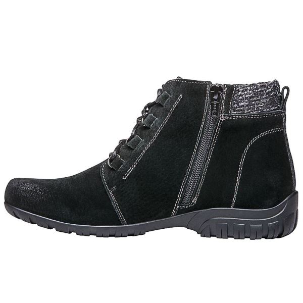 Propet-Women's Delaney-Black Suede