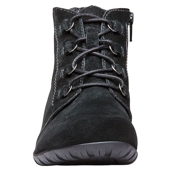 Propet-Women's Delaney-Black Suede