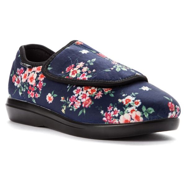 Propet-Women's Cush'n Foot-Navy Blossom