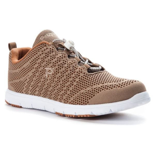 Propet-Women's TravelWalker EVO-Taupe/Sienna