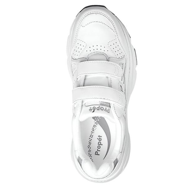 Propet-Women's Stability Walker Strap-White