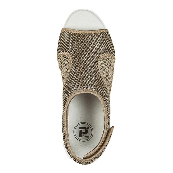 Propet-Women's TravelActiv SS-Gold/Black