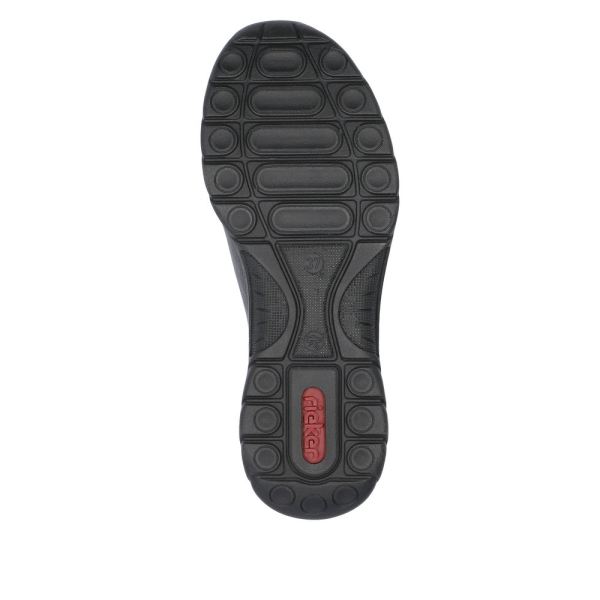 Rieker Women's shoes | Style L32P2 Athletic Slip-on - Black | Free Delivery