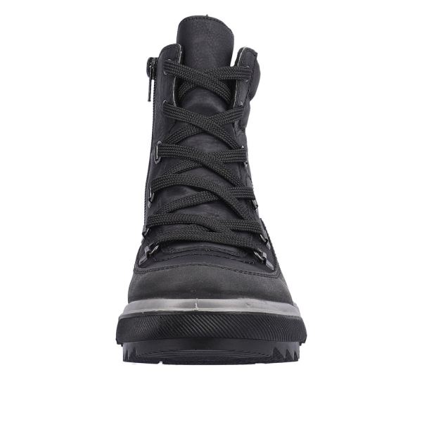 Rieker Synthetic Material Women's short boots| Y4712 Ankle Boots - Black | Free Delivery