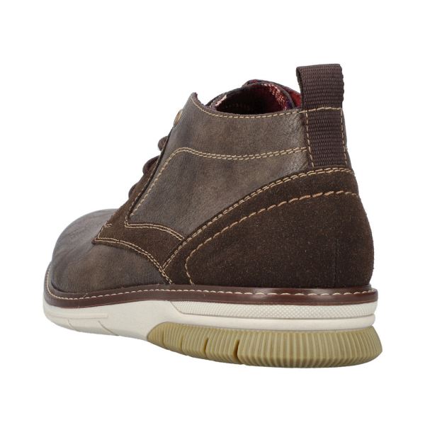 Rieker Synthetic Material Men's Boots| 14441 Ankle Boots - Brown | Free Delivery