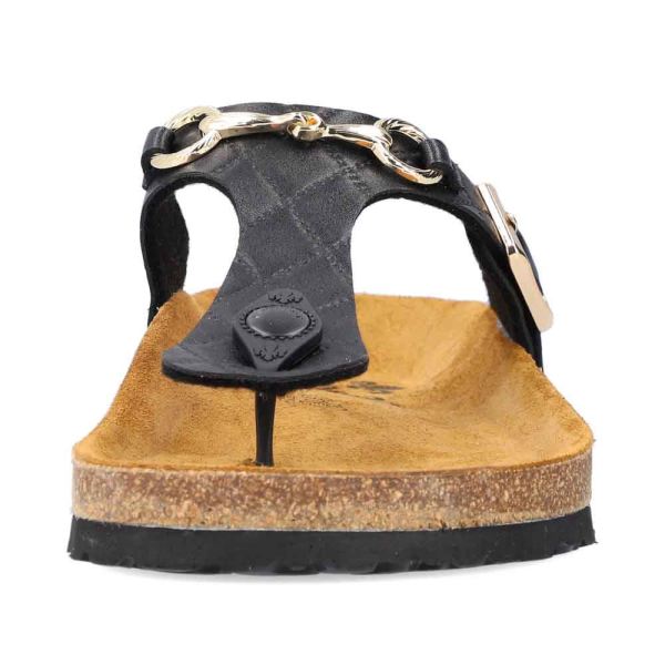 Rieker Women's sandals | Style V8390 Casual Flip Flop - Black | Free Delivery