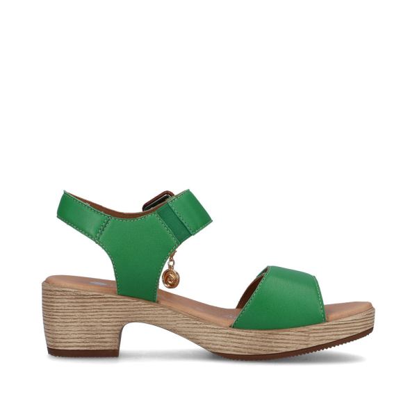 Remonte Women's sandals | Style D0N52 Dress Sandal - Green | Free Delivery