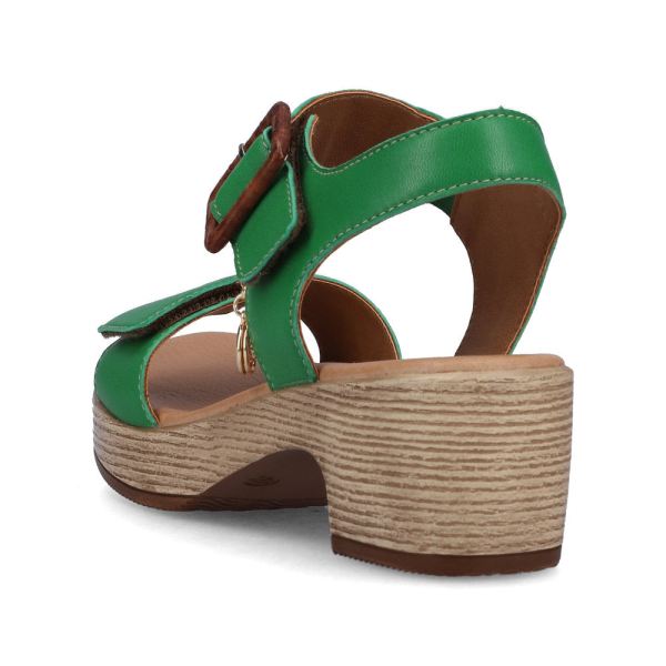 Remonte Women's sandals | Style D0N52 Dress Sandal - Green | Free Delivery