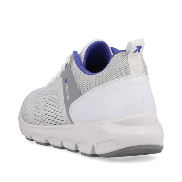 Rieker EVOLUTION Women's shoes | Style 40410 Athletic Lace-up - White Combination | Free Delivery