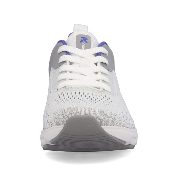 Rieker EVOLUTION Women's shoes | Style 40410 Athletic Lace-up - White Combination | Free Delivery