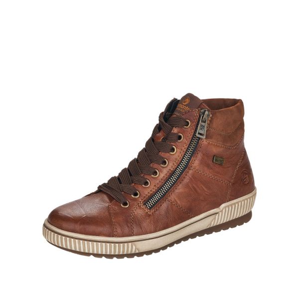 Remonte Synthetic Material Women's mid height boots| D0772-14 Mid-height Boots - Brown | Free Delivery