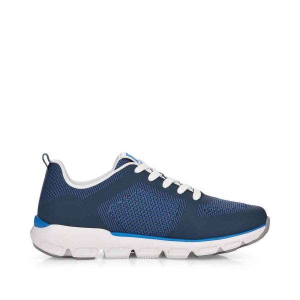 Rieker EVOLUTION Women's shoes | Style 40402 Athletic Lace-up - Blue | Free Delivery