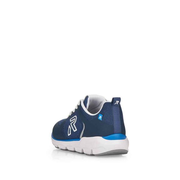 Rieker EVOLUTION Women's shoes | Style 40402 Athletic Lace-up - Blue | Free Delivery