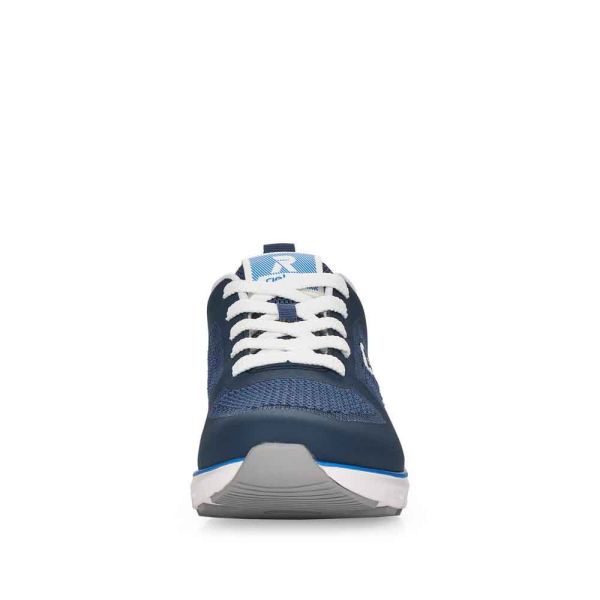 Rieker EVOLUTION Women's shoes | Style 40402 Athletic Lace-up - Blue | Free Delivery