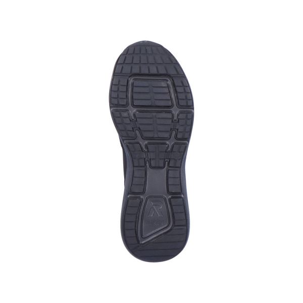 Rieker EVOLUTION Suede leather Women's shoes| 42106 - Black | Free Delivery