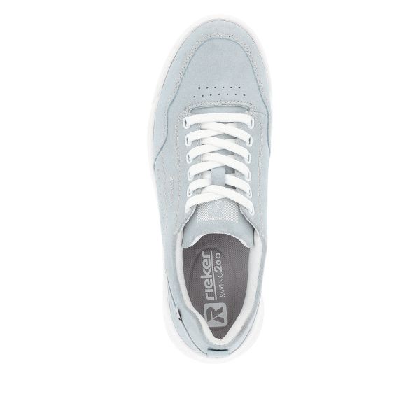 Rieker EVOLUTION Women's shoes | Style W1101 Athletic Lace-up - Blue | Free Delivery