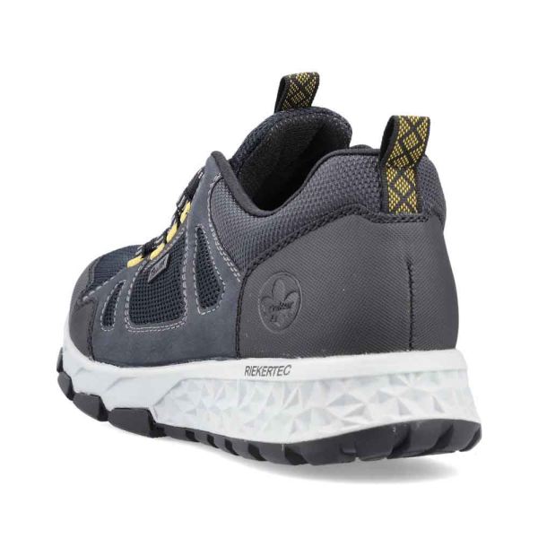 Rieker Men's shoes | Style B6720 Athletic Lace-up - Blue Combination | Free Delivery