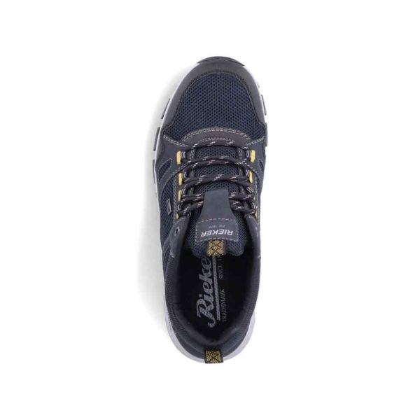 Rieker Men's shoes | Style B6720 Athletic Lace-up - Blue Combination | Free Delivery