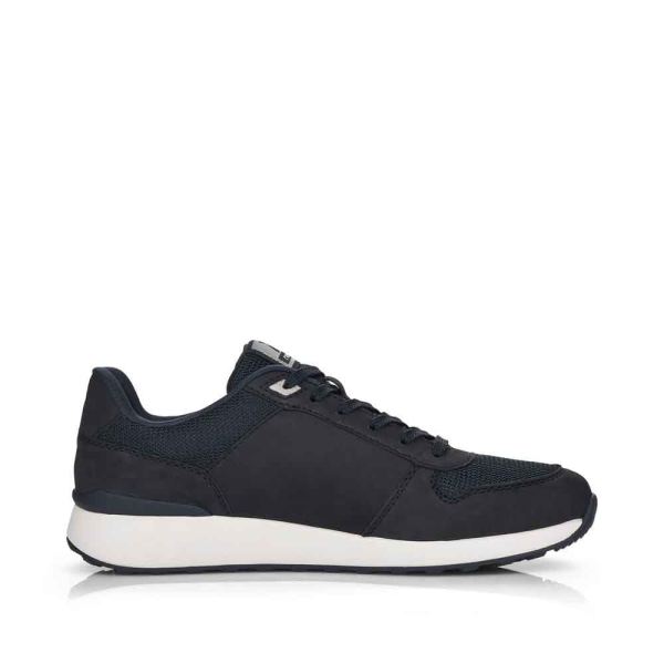 Rieker EVOLUTION Men's shoes | Style 07601 Athletic Lace-up - Blue | Free Delivery