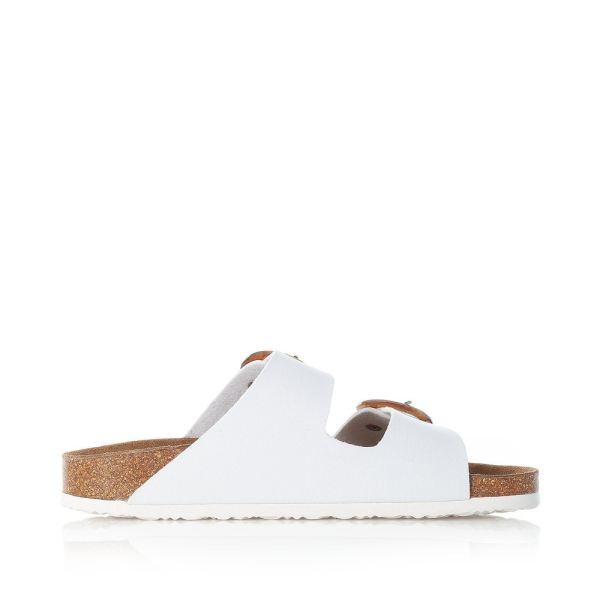 Rieker Women's sandals | Style V9370 Casual Mule - White | Free Delivery
