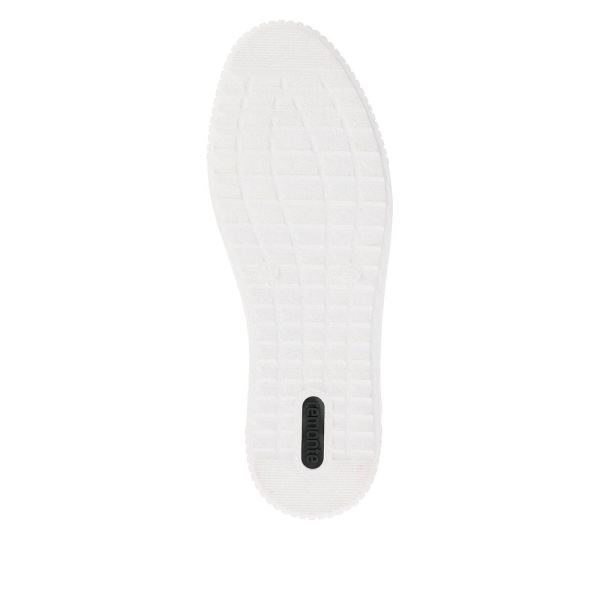Remonte Women's shoes | Style R7901 Athletic Lace-up with zip - White | Free Delivery