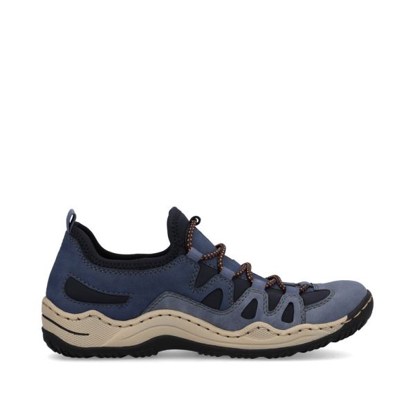 Rieker Women's shoes | Style L0546 Athletic Trekking - Blue | Free Delivery