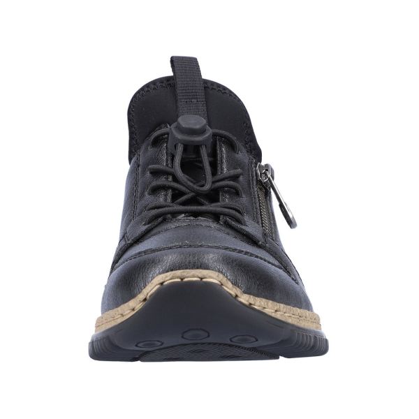 Rieker Leather Women's shoes| N32G0-00 - Black | Free Delivery