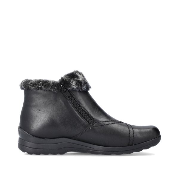 Rieker Synthetic leather Women's short boots| L1868 Ankle Boots - Black | Free Delivery