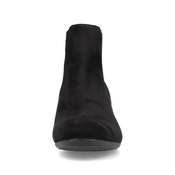 Rieker Textile Women's short boots| 70284 Ankle Boots - Black | Free Delivery
