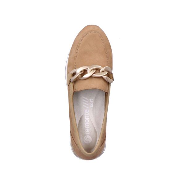 Remonte Women's shoes | Style R2544 Dress Slip-on - Beige | Free Delivery