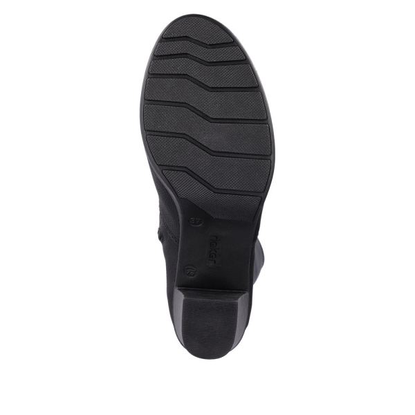 Rieker Synthetic Material Women's' Tall Boots| Y2253 Tall Boots - Black | Free Delivery