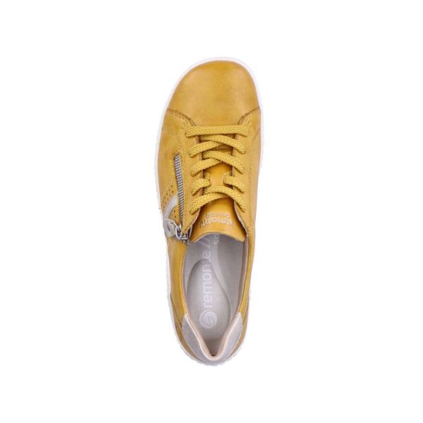 Remonte Women's shoes | Style R1432 Casual Lace-up with zip - Black Combination | Free Delivery