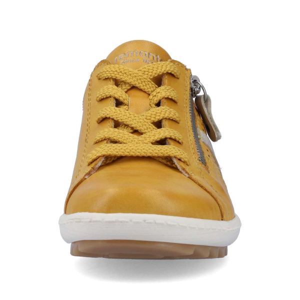 Remonte Women's shoes | Style R1432 Casual Lace-up with zip - Black Combination | Free Delivery