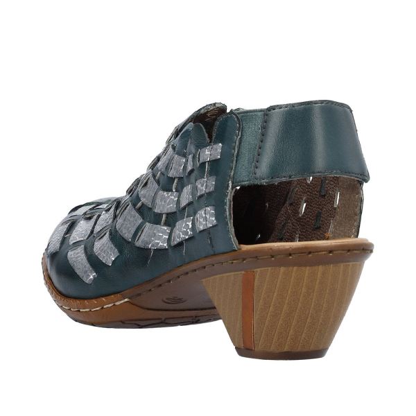Rieker Women's shoes | Style 46778 Dress Sling-back - Blue | Free Delivery
