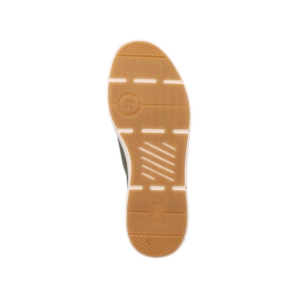 Rieker EVOLUTION Men's shoes | Style 07106 Athletic Slip-on - Green | Free Delivery
